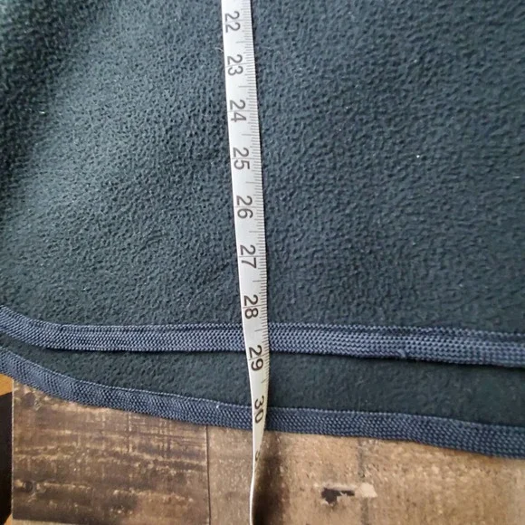 Obermeyer vintage fleece embroidered pullover women's large black - Picture 10 of 13